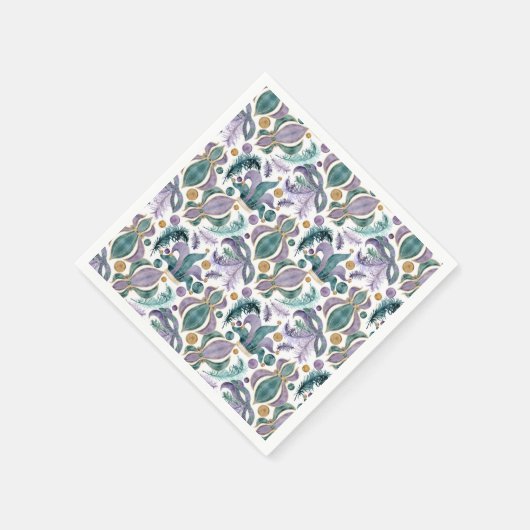 Serviette En Papier Parti Mardi Gras (Coin)