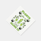 Serviette En Papier Parti plante Lover (Coin)