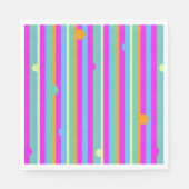 Serviette En Papier Parti Pop (Devant)