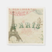 Serviette En Papier Parti vintage (Devant)