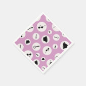 Serviette En Papier Partie agent secret (Coin)