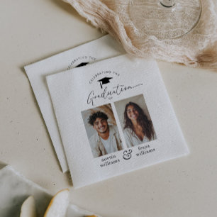 Serviette En Papier Partie conjointe de l'obtention du diplôme 2 Photo