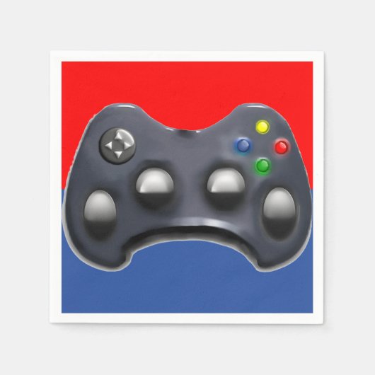 Serviette En Papier Partie de jeu vidéo (Devant)