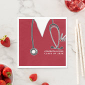 Serviette En Papier Partie de l'infirmière de la RN (En situation)