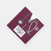 Serviette En Papier Partie de l'infirmière de la RN (Coin)