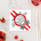 Serviette En Papier Partie de performance surchargée personnalisée (En situation)