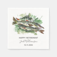 Partie de retraite | Poisson d'aquarelle