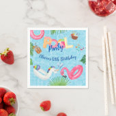 Serviette En Papier Partie du pool (En situation)