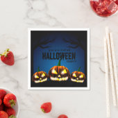 Serviette En Papier partie halloween enregistrer la date (En situation)