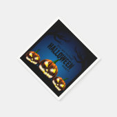 Serviette En Papier partie halloween enregistrer la date (Coin)