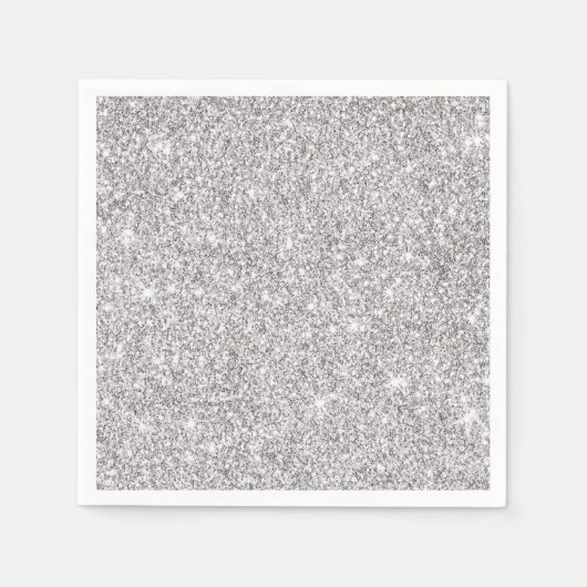 Serviette En Papier Parties scintillant (Devant)