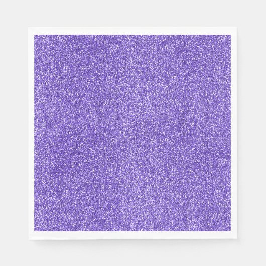 Serviette En Papier Parties scintillant à étincelle violette (Devant)