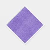 Serviette En Papier Parties scintillant à étincelle violette (Coin)