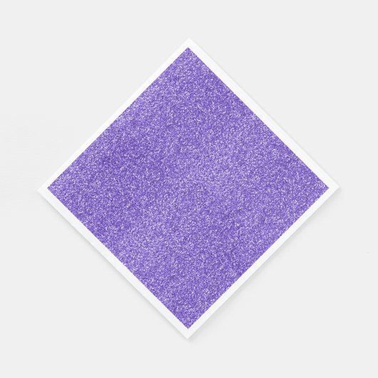 Serviette En Papier Parties scintillant à étincelle violette (Coin)