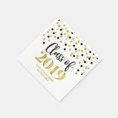 Serviette En Papier Parties scintillant d'or Confetti Classe de 2019 G (Coin)