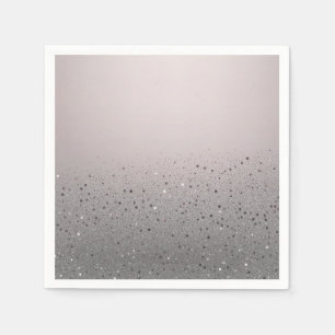 Serviette En Papier Parties scintillant étincelante rose vif Douce 16