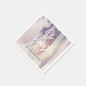 Serviette En Papier Parties scintillant étincelante sur baby shower (Coin)