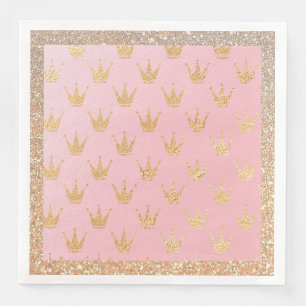 Serviette En Papier Parties scintillant Fairy Crowne Pour Elle
