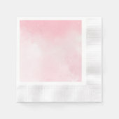 Serviette En Papier Parties scintillant rose (Devant)