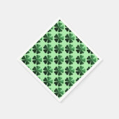 Serviette En Papier Parties scintillant vert foncé brillant Shamrock m (Coin)