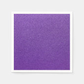 Serviette En Papier Parties scintillant violette, Étincelle, Arrière - (Devant)