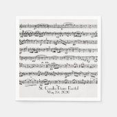 Serviette En Papier Partition pour piano récital (Devant)