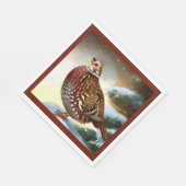 Serviette En Papier Partridge de Noël 1 (Coin)