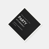 Serviette En Papier Party En Conséquence Funny Mariage Bar (Coin)