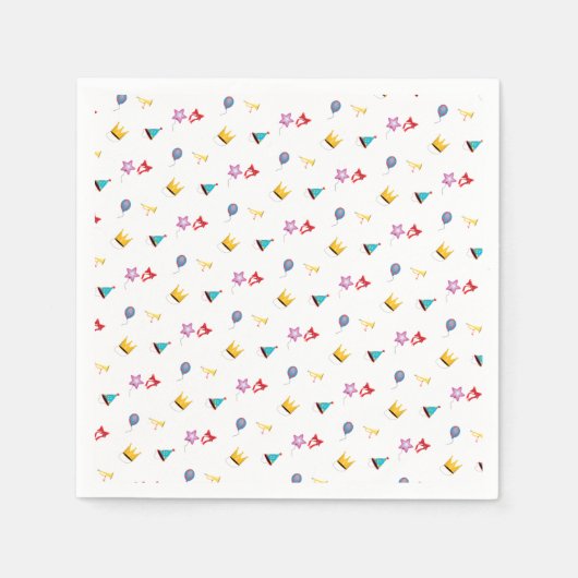 Serviette En Papier Party napkin (Devant)