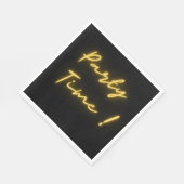 Serviette En Papier Party Time (Coin)