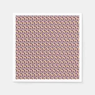 Serviette En Papier Paruline Motif léopard personnalisée