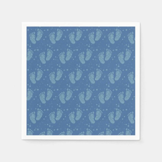 Serviette En Papier Pas de bébé (Devant)