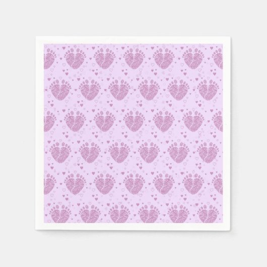 Serviette En Papier Pas de bébé (Devant)