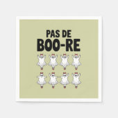 Serviette En Papier Pas de Boo-re Ballerina Ghost Halloween Éffrayant (Devant)