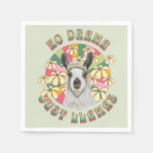 Serviette En Papier Pas de drame juste Llamas - mignonne Boho Llama (Devant)