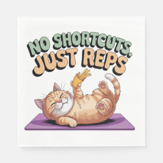 Serviette En Papier Pas de raccourcis. Juste des répétitions