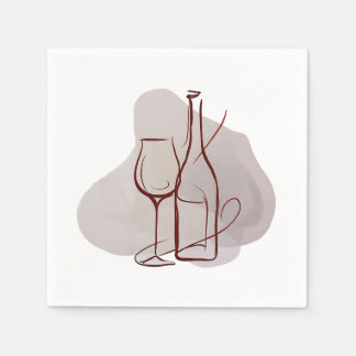 Serviette En Papier Pas de vin ?