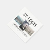 Serviette En Papier Passerelle ABH St. Louis (Coin)