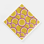Serviette En Papier Passion fruit slices (Coin)