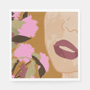 Serviette En Papier Passion violette