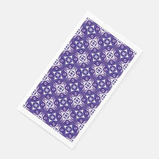 Serviette En Papier Passion violette la première (Coin)