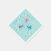 Serviette En Papier Pastel Ants Insect Lover (Coin)