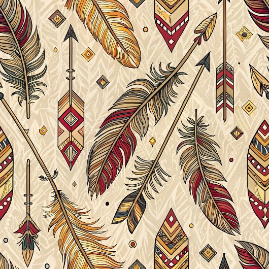 Serviette En Papier Pastel Boho Napkins Classic Tribal Personnalisé No