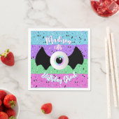 Serviette En Papier Pastel Goth Brains (En situation)