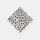 Serviette En Papier Pastel Leopard Spot Motif (Coin)