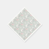 Serviette En Papier Pastel Llama Motif (Coin)