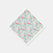Serviette En Papier Pastel Mason Jar Floral enveloppement Cadeau sans (Coin)