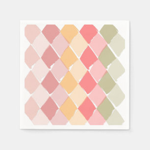 Serviette En Papier Pastel motif d'été Modifier