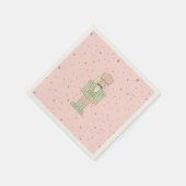 Serviette En Papier "Pastel Nutcracker – Whimsical Holiday (Coin)