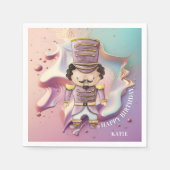 Serviette En Papier Pastel Paint Splash Nutcracker (Devant)